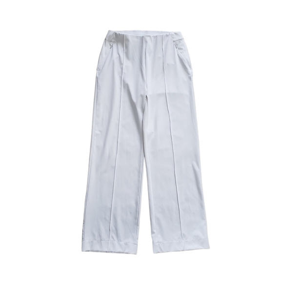 Diadora White Casual Sporty Stretchy Urban Ankle Pants - Picture 2 of 9